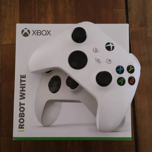 Controle Xbox Series s - White Robot