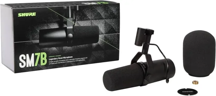 Microfone shure sm7 novo lacrado