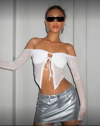 SHEIN ICON TOP BRANCO