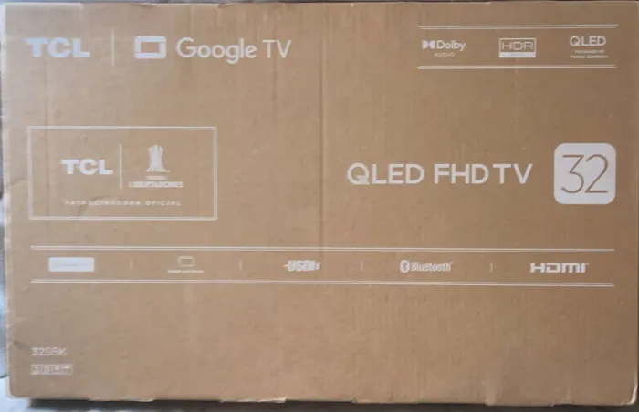 SMARTV QLED 32 POLEGADAS- LACRADA COM NOTA 