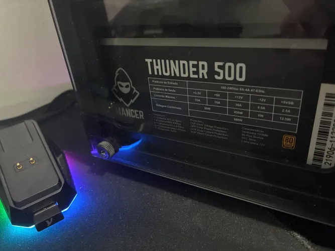 Fonte Mancer 500w 80 Plus