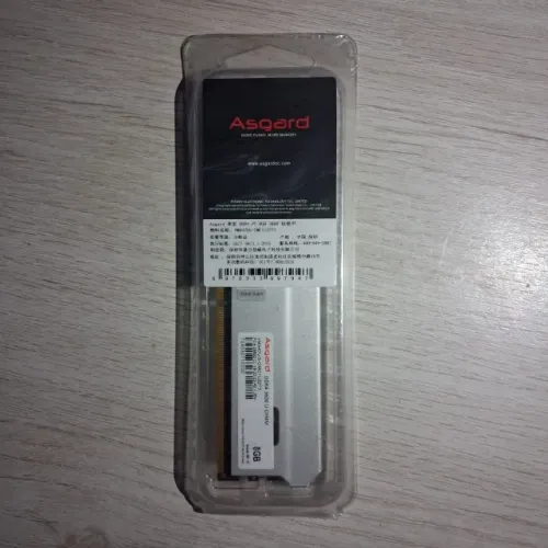 Memória RAM Asgard 1x8gb DDR4 3800nhz CL18 - Nova e lacrada.
