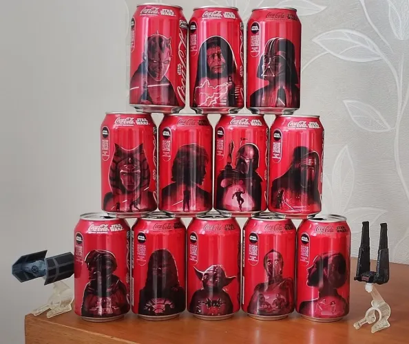Coleção Latas Coca Cola Star Wars + Brinde (Leiam a descrição!)