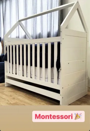 ? Berço Montessori Casinha 100% MDF -R$ 350,00 reais