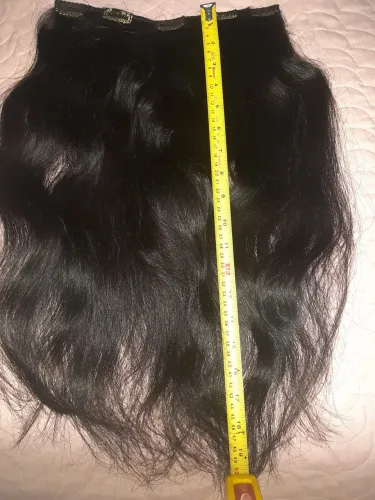 APLIQUE TIC TAC CABELO HUMANO
