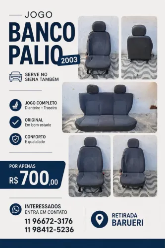 Banco do palio 2003