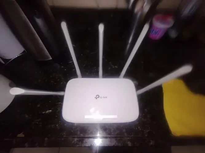 Roteador TP-Link Archer C60 AC1350 Dual Band - 5 Antenas / Pouco Uso