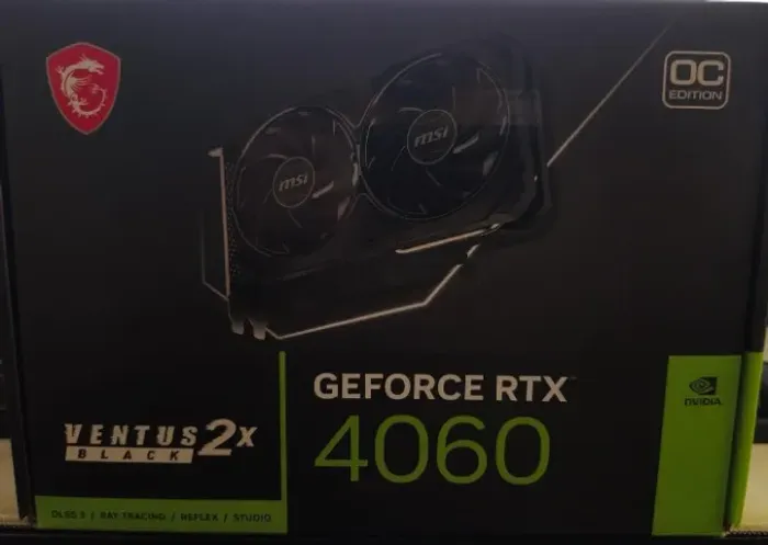 RTX 4060 MSI Ventus black 2x