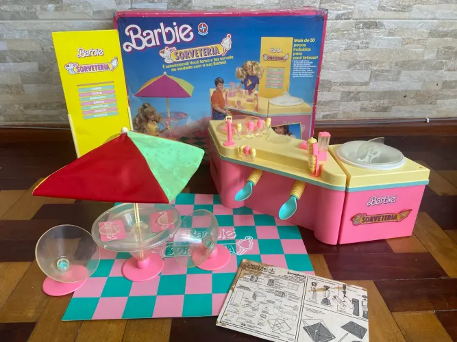Sorveteria da Barbie estrela original 1980