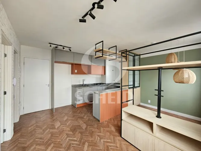 Apartamento para Locação 1 dormitório sala ampliada jantar e living Lazer clube Jardim Mar