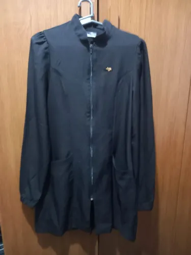Jaleco Feminino preto tamanho P
