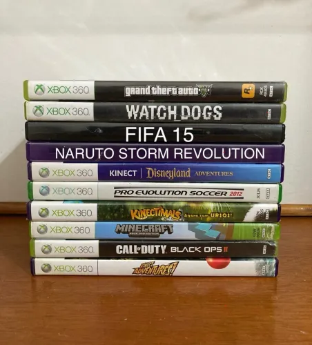 Lote Jogos Xbox 360 Originais (Faço OLXPAY)