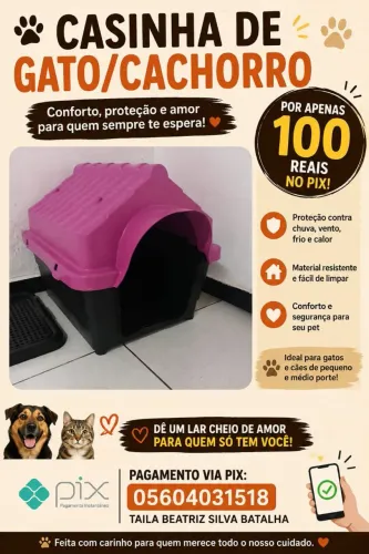 CASINHA DE CACHORRO