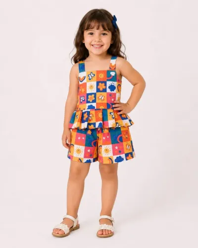 Conjunto Infantil Menina Fábrica