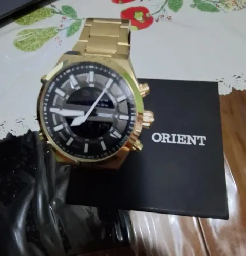 Vendo Relógio Orient Dourado
