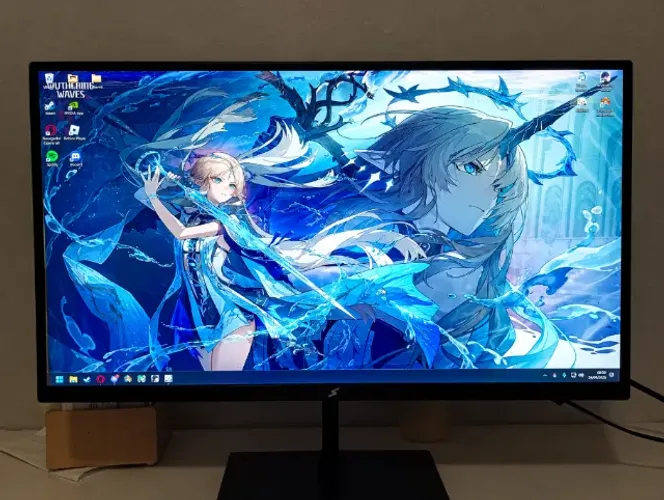 Monitor Gamer 21,5 Pol Full HD 75Hz com avaria