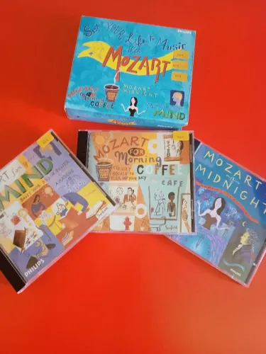 Coleção 3 CDs Importados Mozart