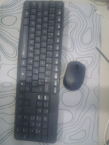? KIT LOGITECH TECLADO + MOUSE SEM FIO ?