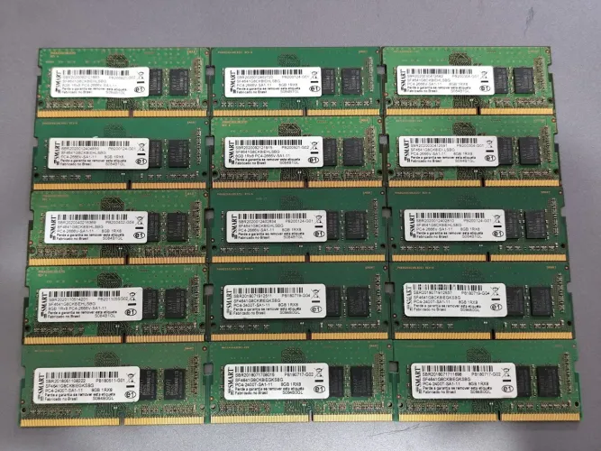 MEMÓRIAS RAM 8GB DDR4 DE NOTEBOOK 