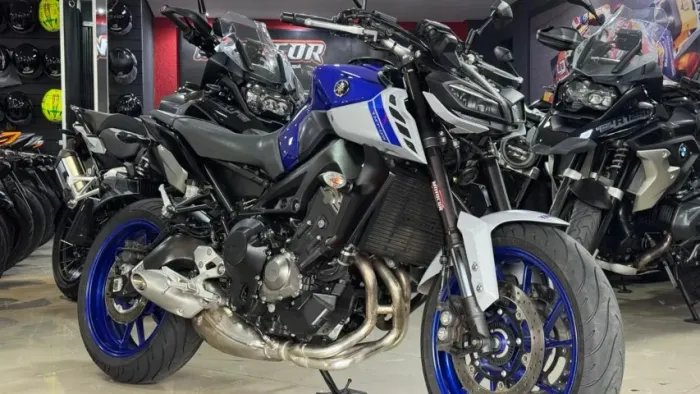 MT 09 AZUL ANO 2021/2022 COM 47.910km RODADOS