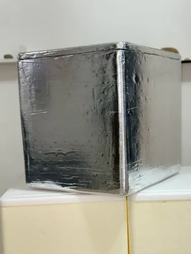 Caixa de isopor laminada 