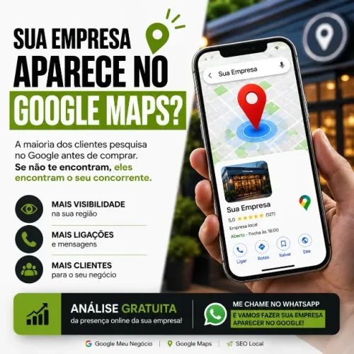 Google Meu Negócio | Apareça no Google Maps e Ganhe Clientes!!!