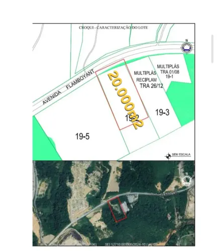 Terreno com 20.000m2 (100X200) Distrito Industrial 2. Menor Preço: 4 milhões