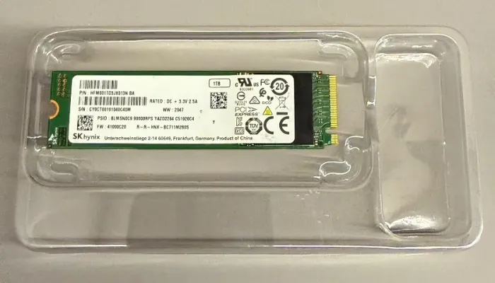 SSD NVME 1TB SK HYNIX 3500 LEITURA (SAUDE 99%)