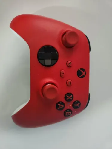 ? Controle Xbox One - Vermelho com Branco