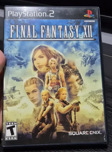 Final Fantasy XII PS2 - Original Americano Black Label