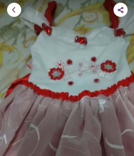 Kit vestido infantil