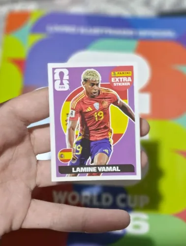 FIGURINHA EXTRA LAMINE YAMAL COPA 2026