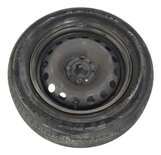 Roda C/pneu Aro 14 Fiat Argo 1.0 Drive 2019 A 2021 Branco