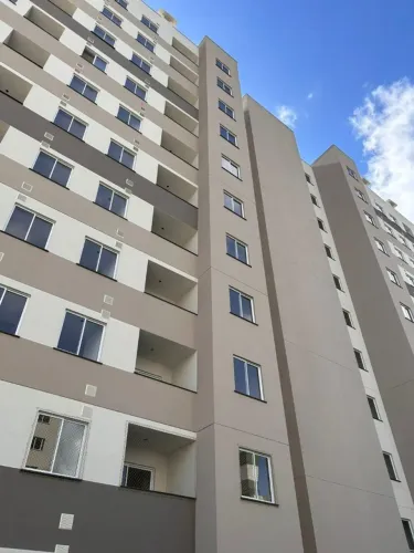Alugo apartamento novo, 2 quartos, churrasqueira carvão, ar condicionado em 1 quarto e na 