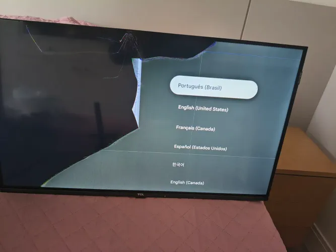 Tv Tcl 32 Qled 32 S5K para retirada de peças