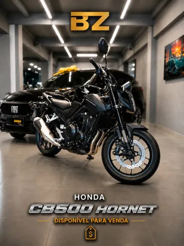 HONDA CB500 HORNET - Baixo Km - Impecável 