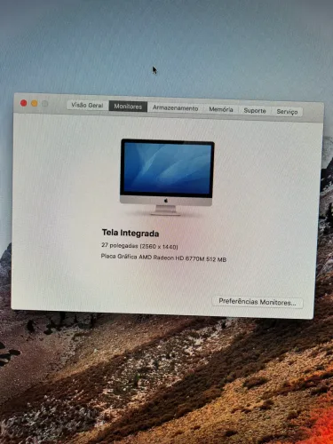iMac 27 polegadas 
