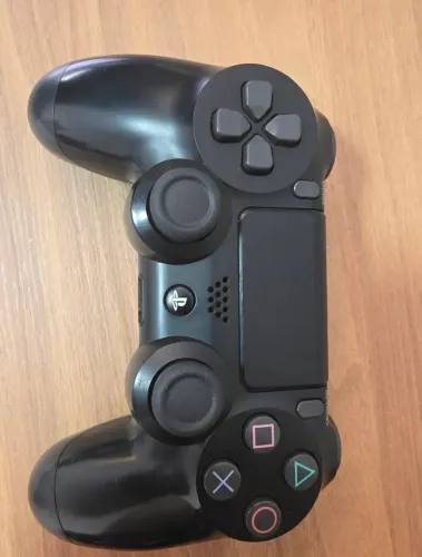 Controle ps4 sem fio Bluetooth preto