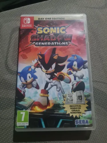 Jogo Nintendo switch :SONIC X SHADOW GENERATIONS. Day one edition pelo preço do normal