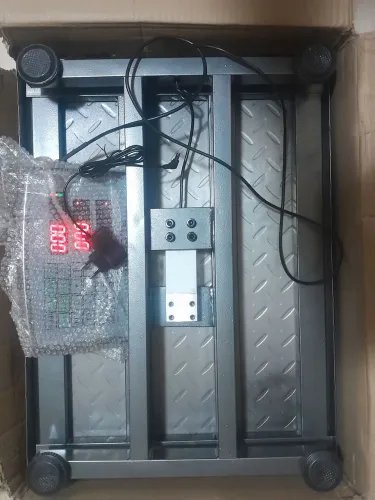 Balança plataforma 400kg nova