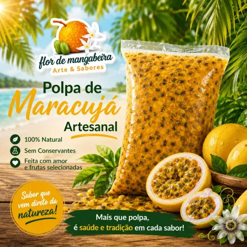 Polpa de Maracujá Artesanal