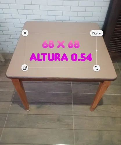 Mesa madeira para criança