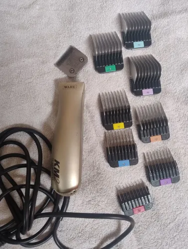 Máquina de tosa Km 2 kit adaptador e lâmina 10