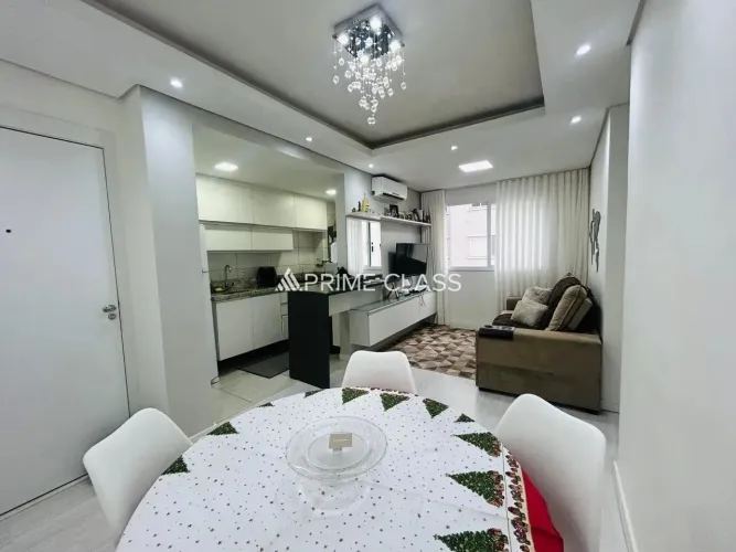 Apartamento Mobiliado - 2 dormitórios, Bairro Estancia Velha - Canoas