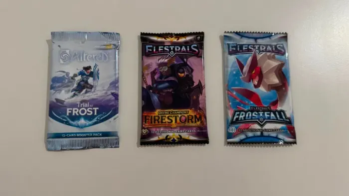 Boosters Elestrals Firestorm + Frost Fall + Altered Trial by Frost Lacrados