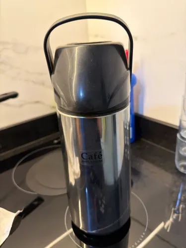 Garrafa Térmica Air Pot, Invicta, Inox, 1.0L
