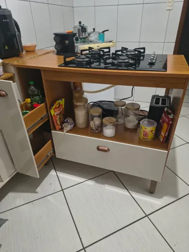 Balcão e Cooktop 