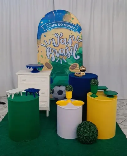 Copa do mundo decoração 