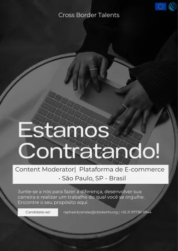 MODERADOR DE CONTEÚDO ? SÃO PAULO, SP.