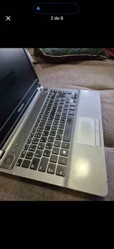 Samsung NP500P, Windows 10, upgrade de Ssd de 480gb, 8gb de memória ram e baterias novas.